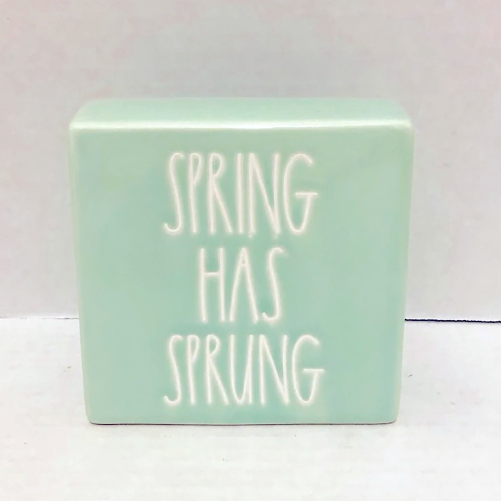 Rae Dunn decor Spring has sprung